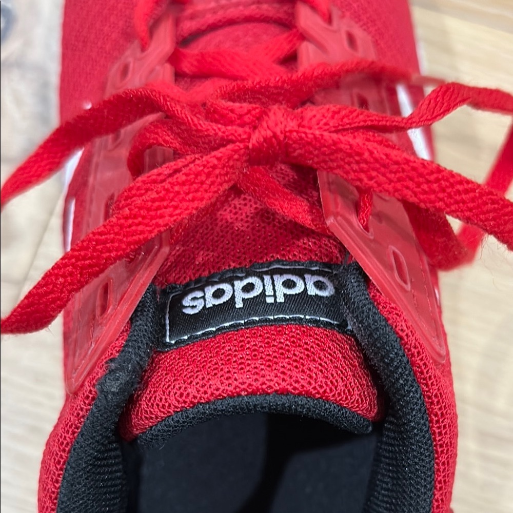 Adidas Youth Red Running Shoes - Picture 10 of 11